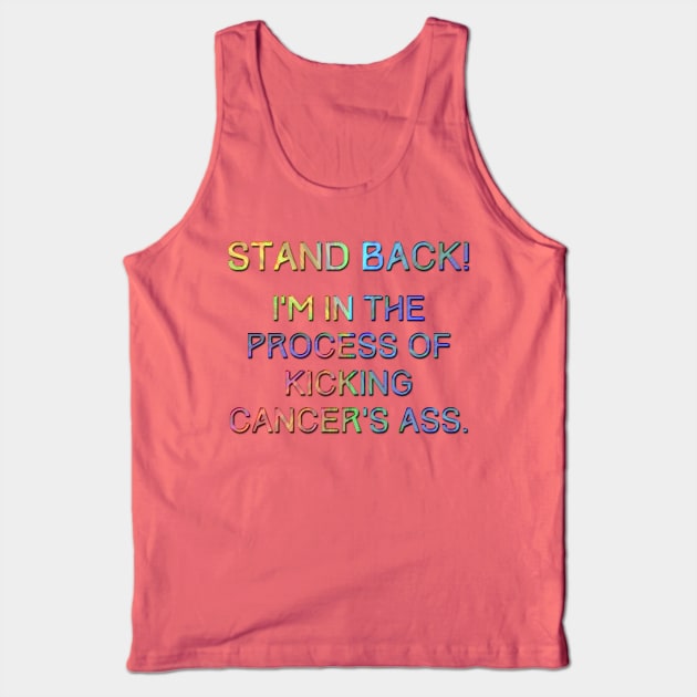 Kicking Cancer's Ass Tank Top by LittleBean